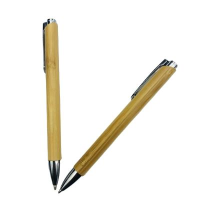 China Eco-Friendly Capacitive Touch Screen Bamboo Pen and Mechanical Pencil Set with Custom Logo for Promotional for sale