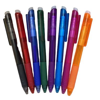 China Promotional Pen Promotional Plastic Gel Fading Ink Multicolor Normal Custom Erasable Pens With Custom Logo for sale