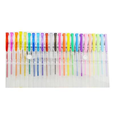 China Multiple Glitter Colors Gel Ink Pen For Children And Adult for sale