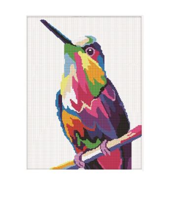 China China Bird Cross Stitch&Threads&Needles& Fabric Color &Printed Pattern Without Circle Toys & Hobby for sale