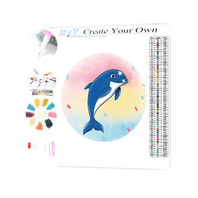 China Other Wholesale Full Drill Whale Kids Toys Diy Diamond Painting for sale