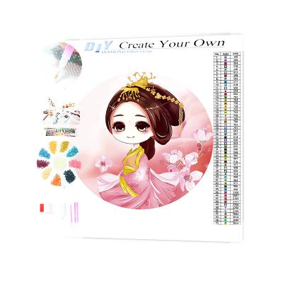 China The Other Elegant Woman Diamond Painting For Wall 2020 Diy Cartoon Kit Fashionable Home Decor Products for sale