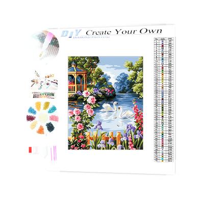 China Other Square 5D Landscape Diamond Painting Kit Price Including Full Drill Diy Pattern Or Box for sale