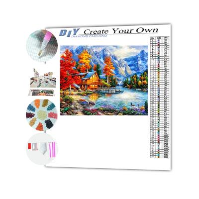 China Others 5D Round And Square Drill Landscape Kids Diamond Painting for sale