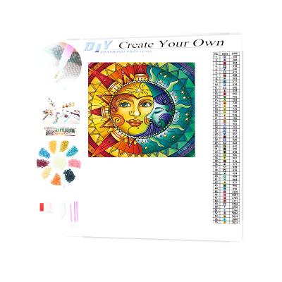 China Other Sun and Moon and Yin and Yang Diamond Painting Kits for sale