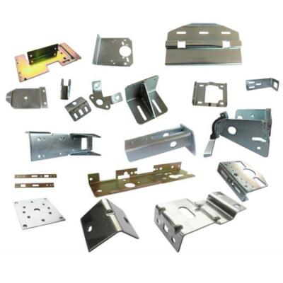 China Auto Parts Bulk Custom Stamping Parts Metal Bracket Sheet Metal Shell Stamping Metal Box Bracket Galvanized for sale