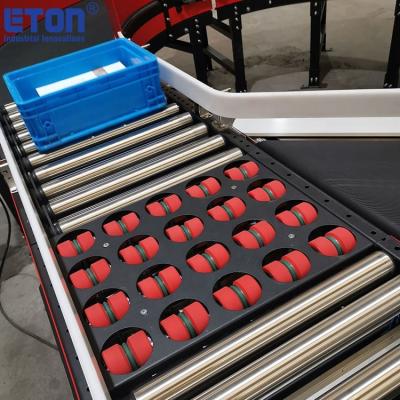 China Heat Resistant High Speed ​​Mail Wheel Swivel Conveyor Warehouse Sorter Parcel Sorter Sorter For Smart Industry for sale