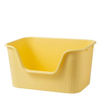 China Cat Poop Clean Wholesale New Arrival Plastic Large Cat Litter Box With Shovel for sale