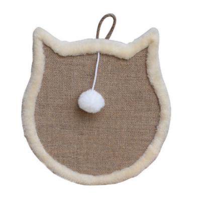 China Stocked Muti-function Cat Scratcher Cardboard New Design Durable Cat Scratching Pad for sale