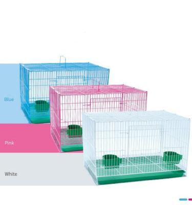 China Stocked Factory Price Bird Cage For Sale Large White Parrot Metal Wire Cage Bird Cage for sale