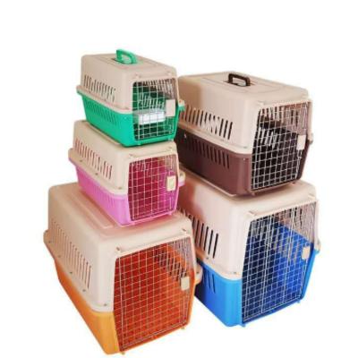 China Stocked High Quality ABS+PP Materials Pet Products Pet Travel Bag Pet Carrier for sale