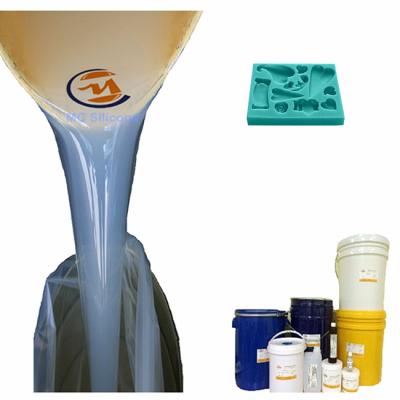 China 40 a Firm Addition Cure Translucent Liquid Silicone Rubber for Stone, Panel Mold Making for sale