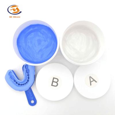 China 65 Shore A Hautsicherheit Zusatz Zahn Silicone Putty Silicone Impression Putty zu verkaufen