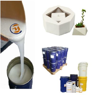 China 100:2 Flexible 2 Part RTV Silicone Concrete Planters 20 Shore A for sale