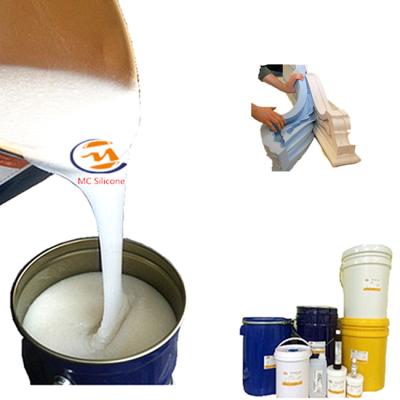 China Brushable RTV 2 Vloeibare Silicone Rubber Vloeibare Vorm die Met hoge weerstand Rubber maken Te koop