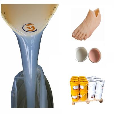 China Aangepast van de het Silicone Rubberhand van het Kleurenleven Gietend de Vormsilicone 20kg per Trommel Te koop