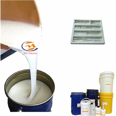 China 20 Shore Tin Cure Silicone Plaster Decoration Mold Making RTV2 Silicone Rubber for sale