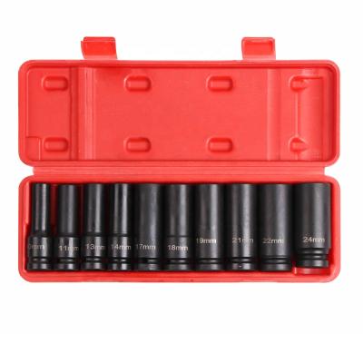 China VIKTEC 10pc Drive Deep Impact Socket Set Convenient Universal 1/2