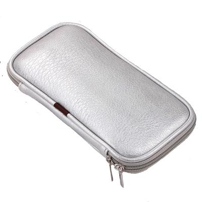 China Multicolor PU Fashion Cosmetic Brush Bag Custom Makeup Brush Cases for sale