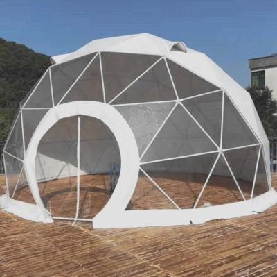 China Economy Luxury Geodesic Stretch Tents Geodesic Dome Tent Round Dome Tent Hemisphere Container Camping Home for sale