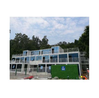 China China Luxury Container Rock Wool Steel Structure Home Insulated Outdoor Prefab House for sale