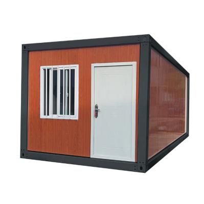 China Economical simple prefab house fast simple outdoor luxury living villa assembly glass container house for sale