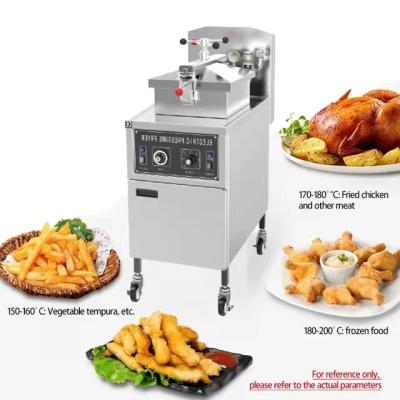 China Restaurant Outdoor Electric Gas Fast Food Commercial Chicken Pressure Fryer With Oil Pump for sale