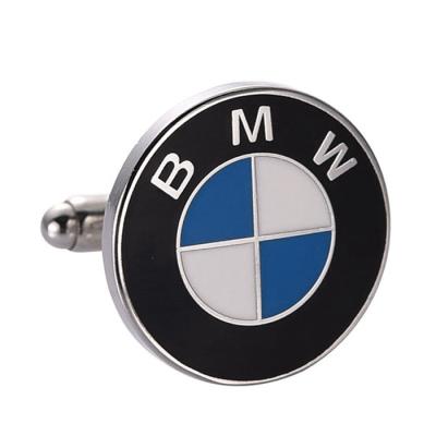 China Wholesale Zinc Alloy Car Letters Hard Enamel Custom Metal Cufflinks for sale