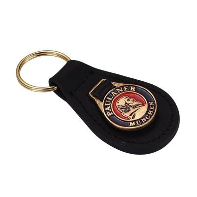 China Leather Promotional Current Best Multi Color Leather Key Chain for sale