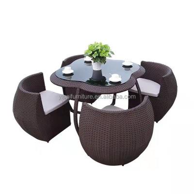 China Modern Rattan Sofa Chair Set Garden Wicker Leisure Restaurant Patio Garden Cottage Yard Beach Chair Outdoor Used Furniture for sale