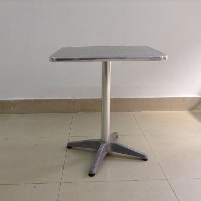 China Square stainless steel modern foldable dining table designs, folding dining table YT2 for sale