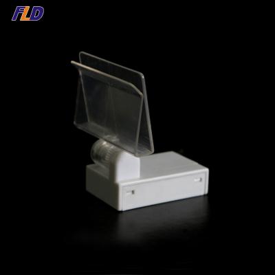 China Supermaerket Magnetic Display Supermarket Shelf Paper Card Sign Holder For POP Display for sale