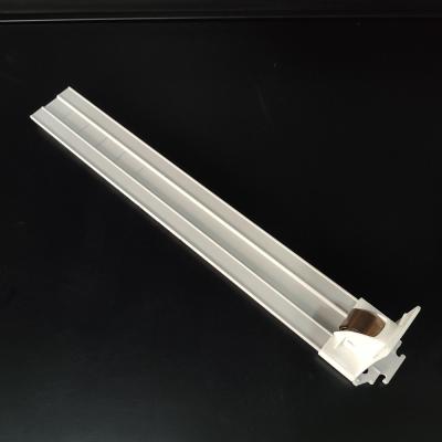 China Supermarkt Plastic Shelf Display Shelf Pusher Breakable Tray For Cigarette Display Rack for sale