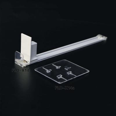 China Plastic Supermarkt Shelf Display Shelf Puser System For Cigarettes In Supermarket for sale