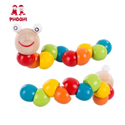 China Wholesale Educational Baby Game Solid Wood Rainbow Hot Selling Wooden Toy For Children for sale