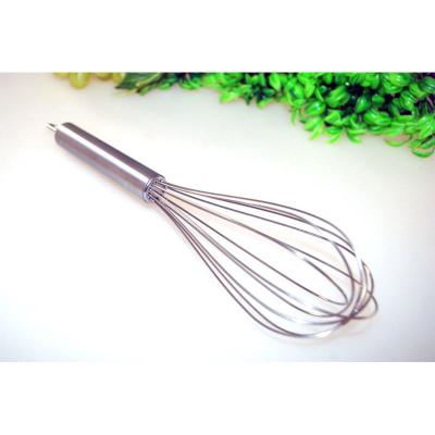 China Sustainable Cooking Instrument Stainless Steel Egg Beater With Hollow Handle for sale