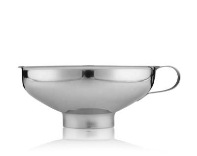 China Sustainable Stainless Steel Canning Funnel With Single Handle #L for sale