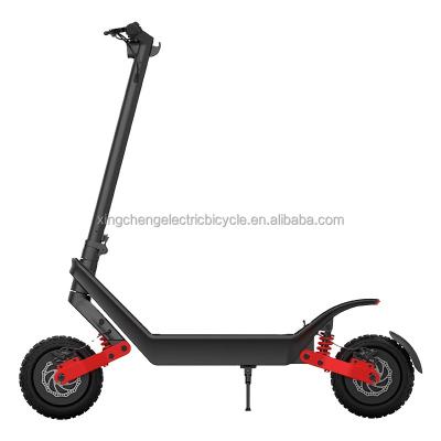 China 100km 48V 20Ah 11 Inch Electric Scooter Foldable View 1200W Dual Motors Electric Foldable Brushless Motors Unisex Battery 100km for sale