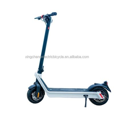 China Long Range Pro Adult x9 Scooters 500w Aluminum Alloy Electric Scooter Adult Hx Stand Up Electric Fast Max Powerful Aluminum White Scooter for sale