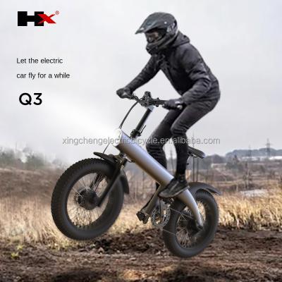 China 48V Aluminum Alloy Off-Road Electric Mountain Bike 20 Inch Fat Tire Fat Bike Lithium Battery Electric Bike Fat Tire Electric Bike for sale