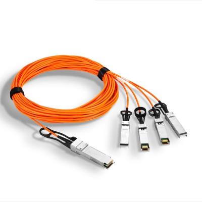 China Network AOC 40G QSFP+ Compatible Active Optical Cable 3CPC-4xxL1SD-ZX for sale