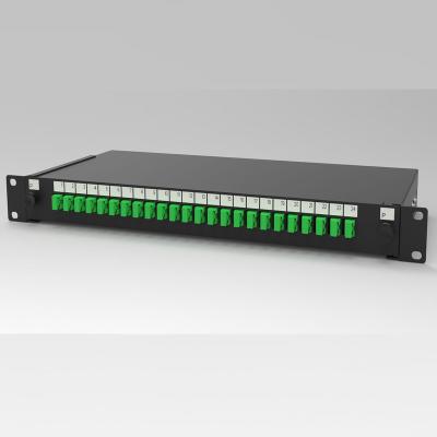 China FTTH 3C-LINK 24 Core Rack Mount ODF Patch Panel Fiber Optic Rack Mount Fiber Optic Odf for sale