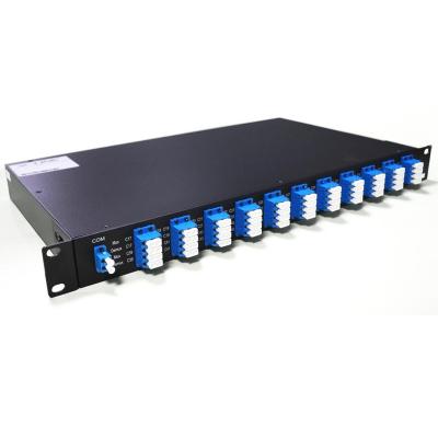 China A.W.G. module dwdm athermal mux FTTX 3c-link dwdm Equipment 40-Channel 100GHz Demux Mux for sale