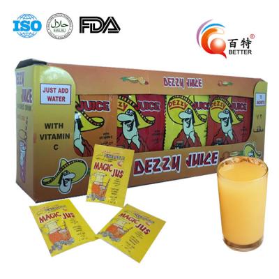 China 5g Super Fruit Juice Powder, 2L Water Green Tea, Orange/Strawberry/Cola Powder Many Flavor for sale