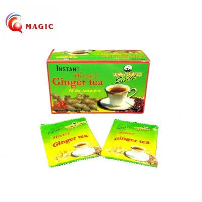 China Instant tea tea in bags 18gX20bags X24 boxes/CTN of honey ginger for sale