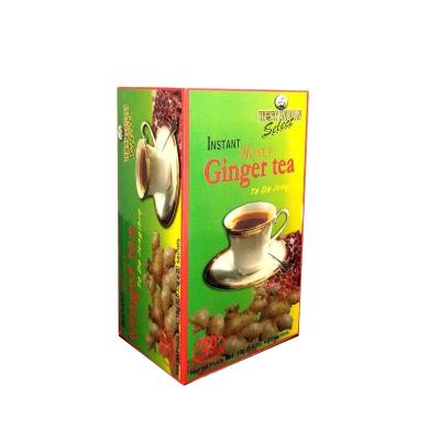 China Hot Sale Instant Honey Ginger Tea Sachets Tea, Box X12 6g/Lemon Ginger Drink Sachets for sale