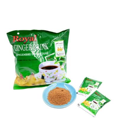 China Hot Selling Tea Bags Brown Instant Suger Ginger Tea/Ginger Drink for sale