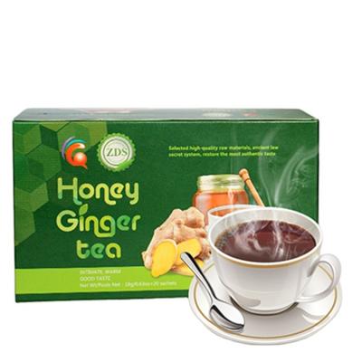 China Instant Honey Ginger Tea Bags Tea, Instant Ginger Tea Granules, Honey Lemon Ginger Drink for sale