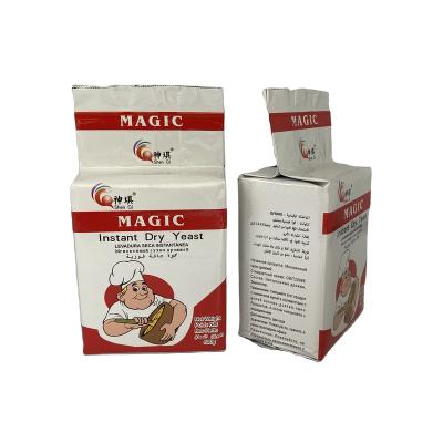 China Hot Selling MAGIC Instant Active Baker's Yeast Dry Yeast 500g Low Sugar And High Sugar 500gx20bags for sale