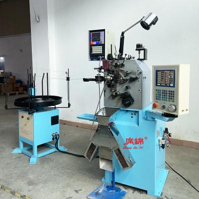 China Electronics 2 Axis CNC Spring Coiling Machine With Sort Length Device For Making Mini Springs for sale